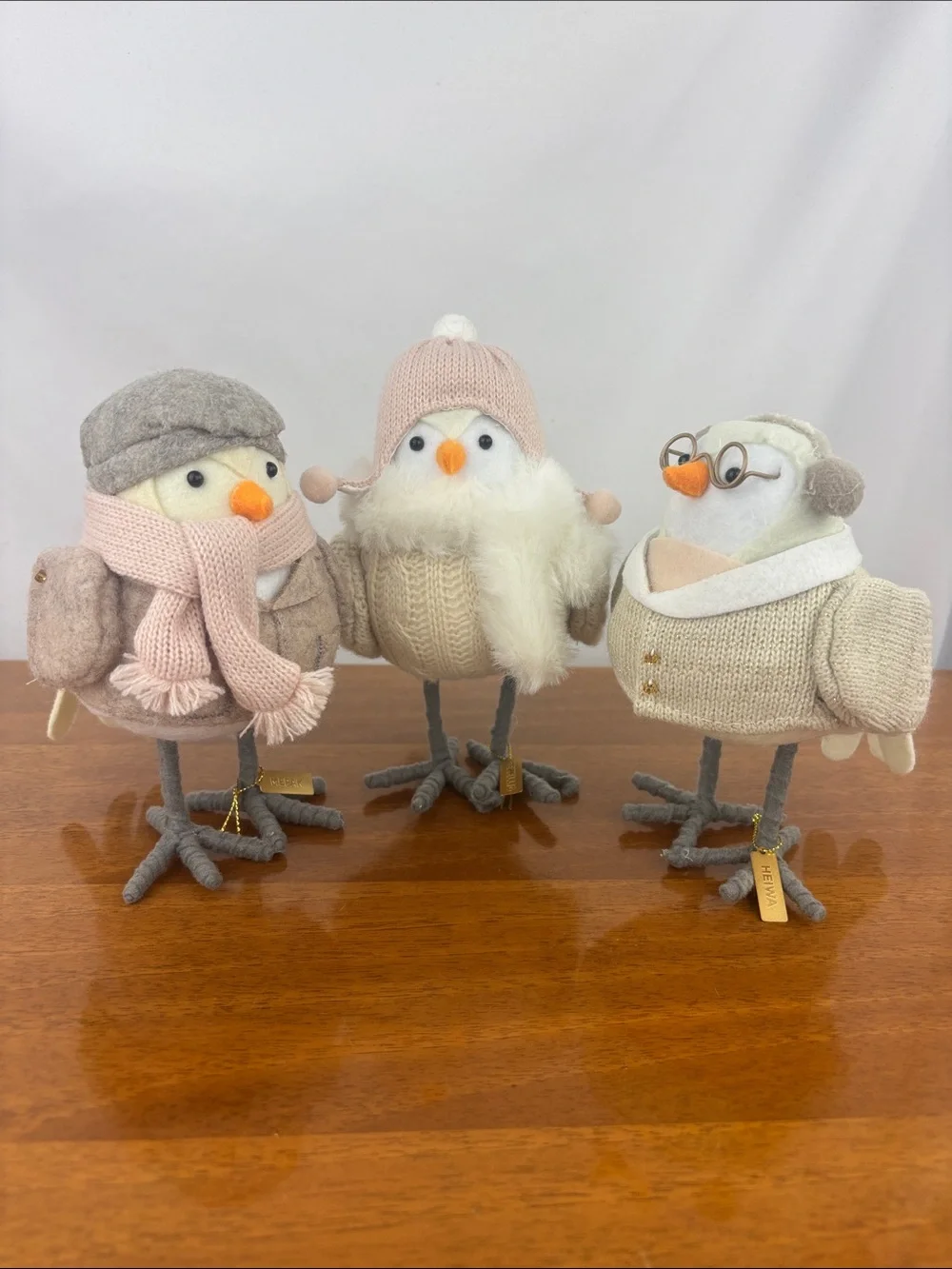 2024 Target Wondershop featherly friends Christmas collection birds set of three